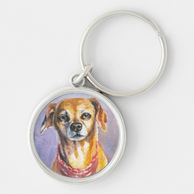 Hund 2 schlüsselanhänger (Vorne)