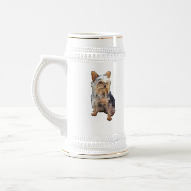 Hund 4 A, Stein Bierglas (Links)