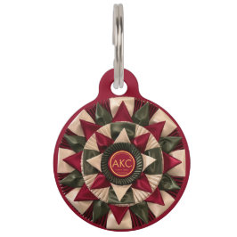 Hund Agility M.A.C.H. Rosette Ribbon Round Pet Tag Haustiermarke