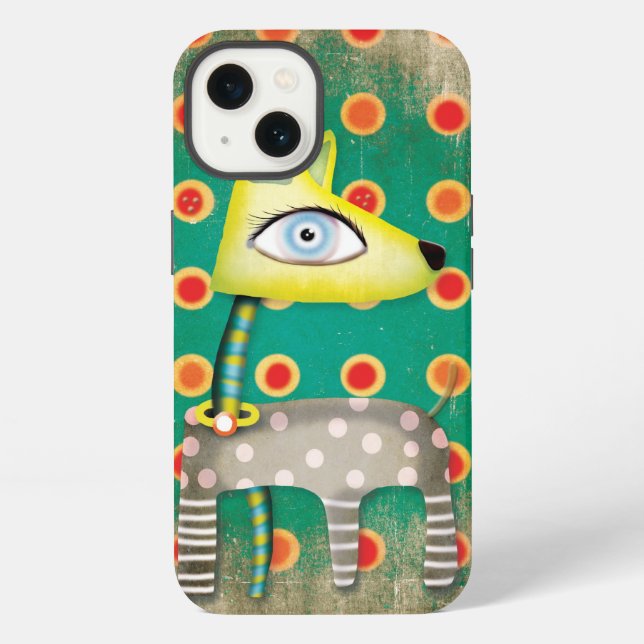 Hund Alebrije iPhone Hülle (Rückseite)