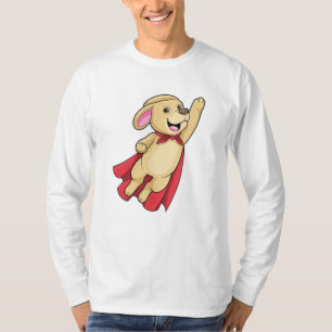 Hund als Superheld mit Kap T-Shirt