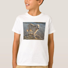 Hund am Strand T-Shirt