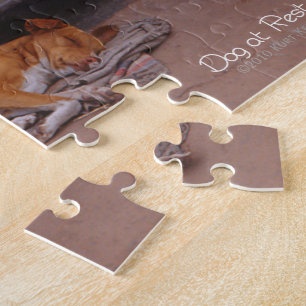Hund an der Erholung Puzzle