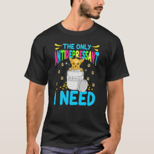 Hund Antidepressiv Niedlich Chihuahua Welpe Männer T-Shirt