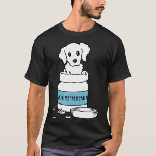 Hund Antidepressivum Golden Retriever Hund T-Shirt