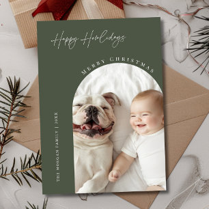 Hund Arch Foto Weihnachten glücklich Weihnachten G