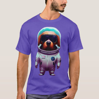 Hund Astronaut T-Shirt