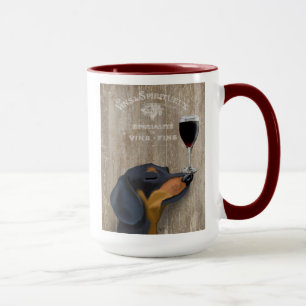 Hund Au Vin Dackel Tasse