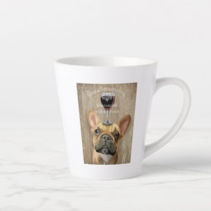 Hund Au Vin, Französischer Bulldog Milchtasse