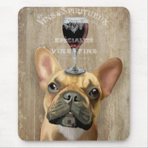 Hund Au Vin, Französischer Bulldog Mousepad