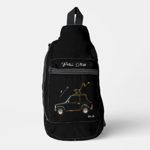 Hund auf der Wall Street  Crossbody Bag