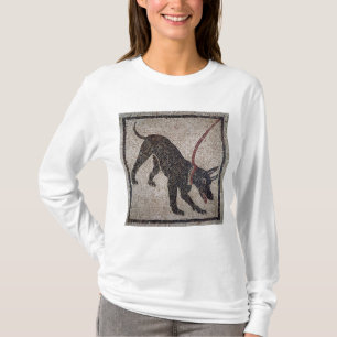 Hund auf einer Leine, von Pompeji T-Shirt