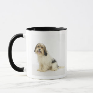 Hund auf Weiß 104 Tasse