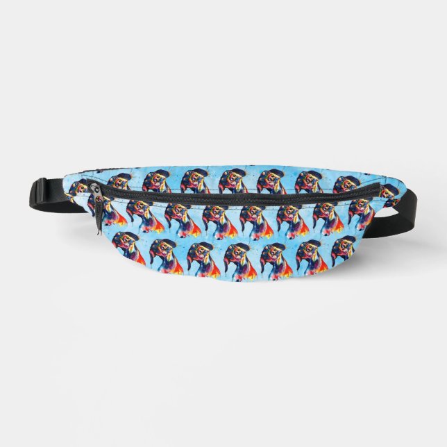 Hund Bauchtasche (Vorderseite)