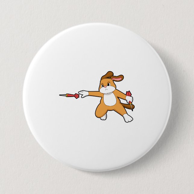 Hund bei Darts mit Dart.PNG Button (Vorderseite)