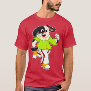 Hund bei Rennen 3 T-Shirt