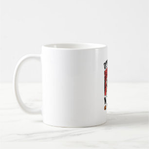 Hund bei Tag, Hexe bei Nacht, Vintage-Halloween-Hu Kaffeetasse