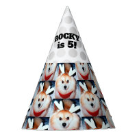 Hund Birthday Party Custom Foto Party Hat