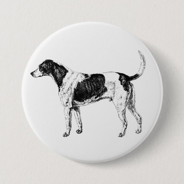 Hund Button (Vorderseite)