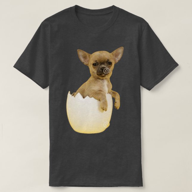 Hund Chihuahua T-Shirt (Design vorne)