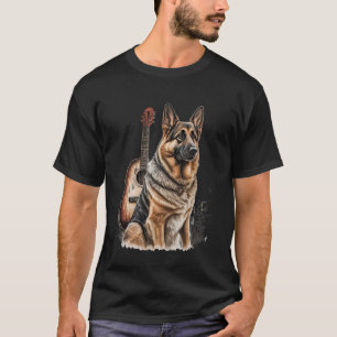 Hund Country Music American Rodeo T-Shirt