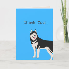 Hund Dankeschön Karte, Niedliche Wertungskarte Dankeskarte