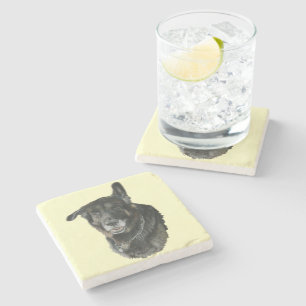 Hund der deutschen Schafhirte Steinuntersetzer