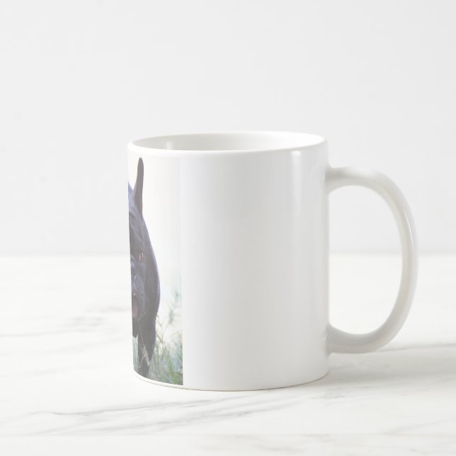 Hund der französischen Bulldogge Kaffeetasse (Rechts)