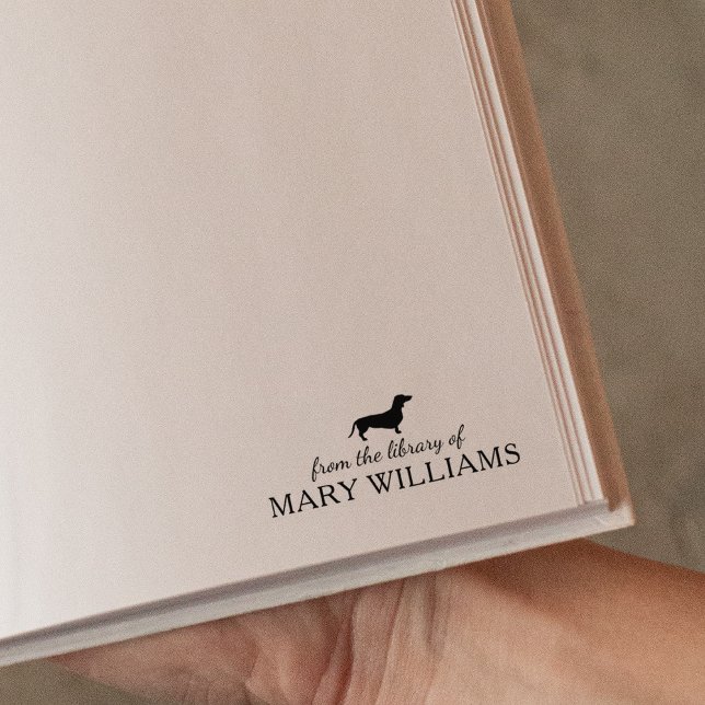 Hund der Minimalistischen Dackel aus der Bibliothe Gummistempel (Von Creator hochgeladen)