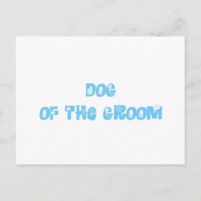 Hund des Raumes Postkarte (Vorderseite)