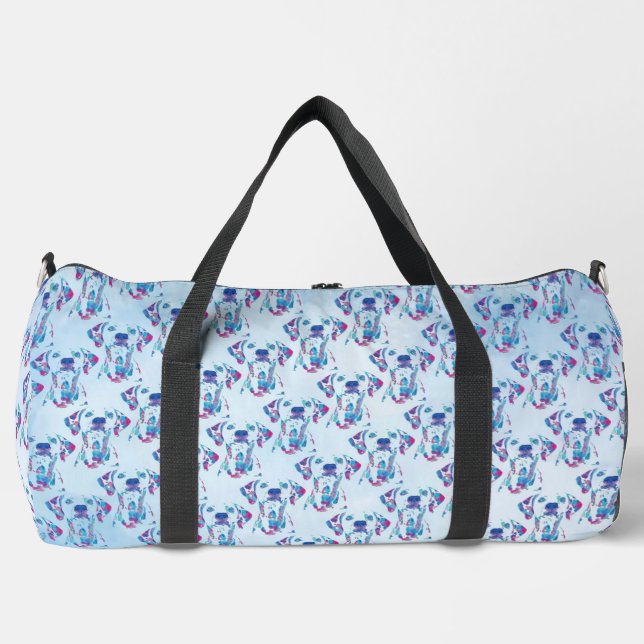 Hund Duffle Bag (Vorderseite)