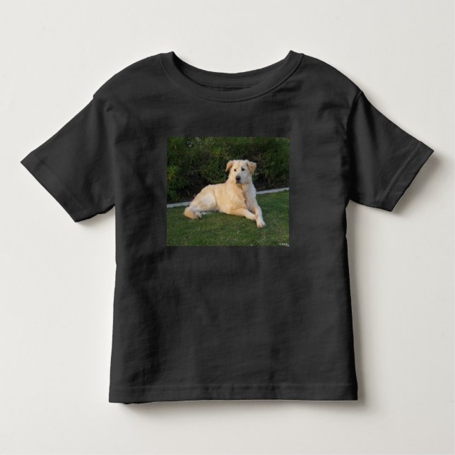 Hund entspannen kleinkind t-shirt (Vorderseite)