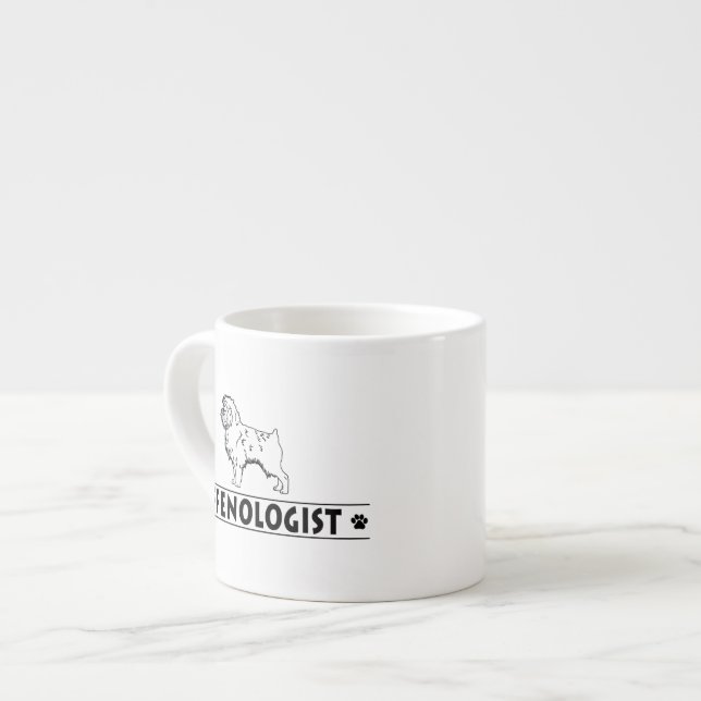 Hund Espressotasse (Vorderseite Links)