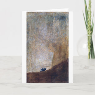 Hund, Francisco Goya Karte