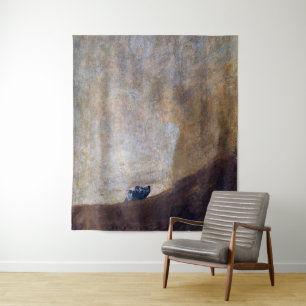 Hund, Francisco Goya Wandteppich