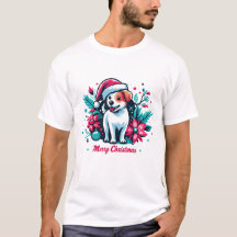 Hund frohe Weihnachten