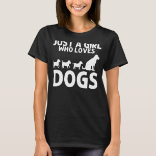 Hund für Frauen Mädchen Kinder Hundin T-Shirt