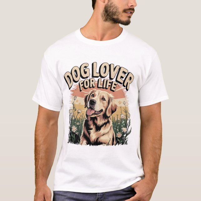 "Hund für Leben" T-Shirt (Vorderseite)