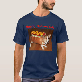 Hund gegangenes Halloweenie T-Shirt