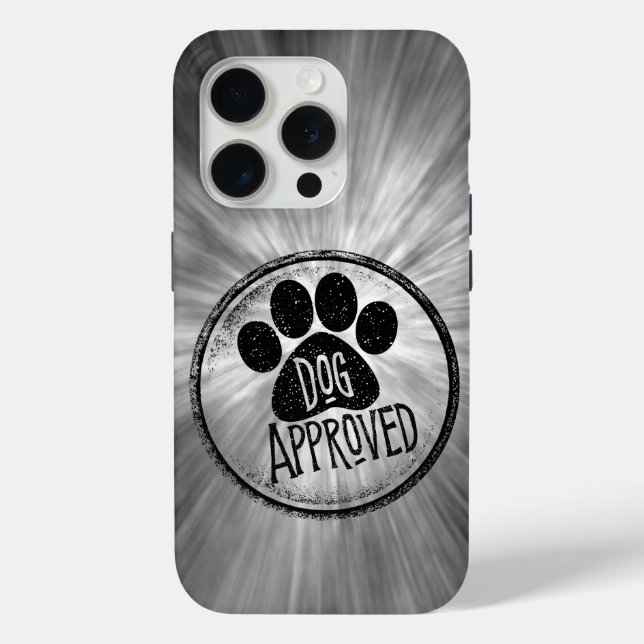 Hund genehmigt Fall Fall Mate iPhone Case-Mate iPhone Hülle (Rückseite)
