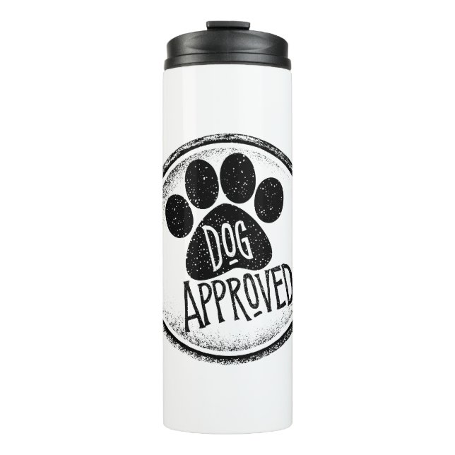 Hund genehmigte thermische Tumbler Thermosbecher (Vorderseite)