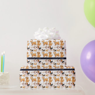Hund Geschenkpapier