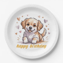 Hund glücklicher Geburtstag
