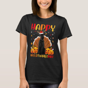 Hund   Glücklicher Riesenschnauzer Hund Hellothank T-Shirt