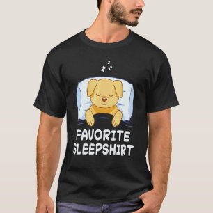 Hund Golden Retriever Nickerchen Schlafend Schlaf T-Shirt