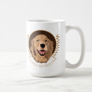Hund Golden Retriever Tasse
