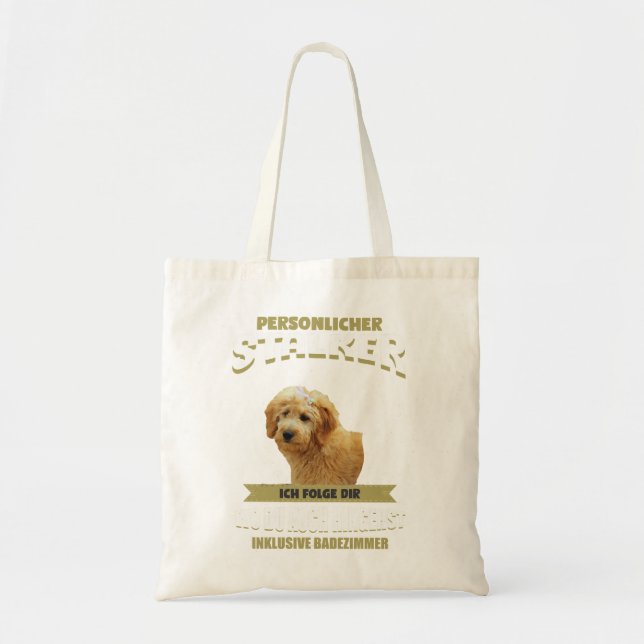Hund Goldendoodle Goldendoodle Hundwelpen Tragetasche (Vorne)