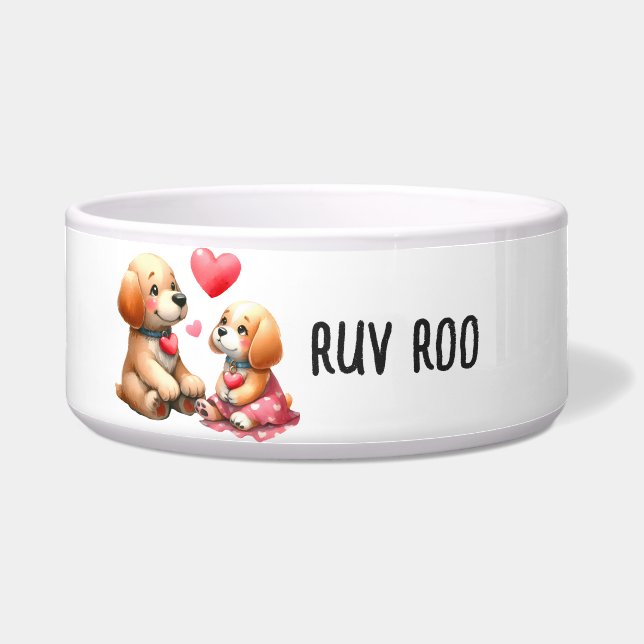 Hund - Große Pet Bowls Napf (Vorderseite)