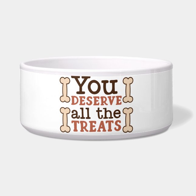 Hund - Große Pet Bowls Napf (Vorderseite)