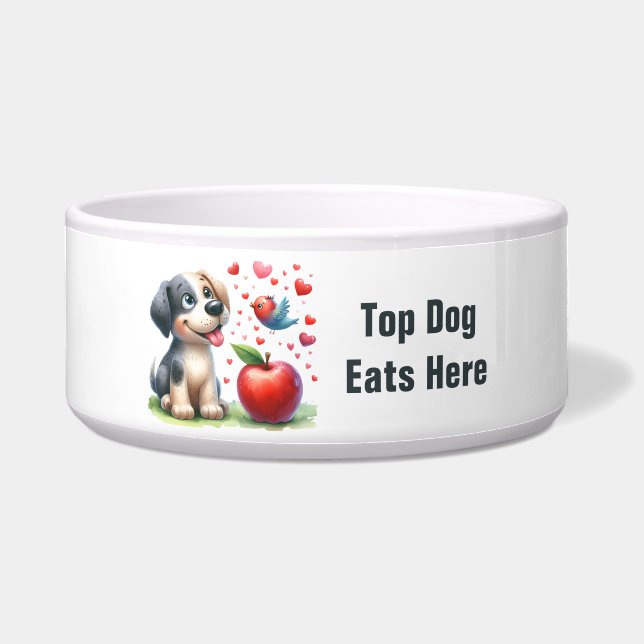 Hund - Große Pet Bowls Napf (Vorderseite)